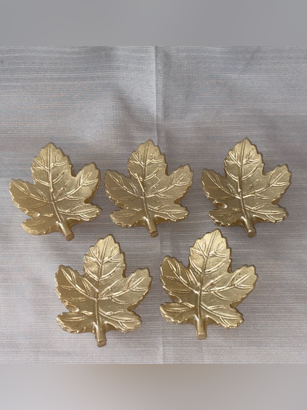Gold Leaf Candles -Maple Leaf (Gold)